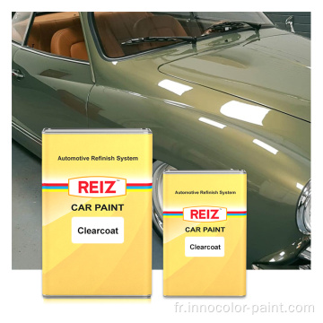 Reiz peinture de voiture adhésive haute performance Crystal Silver Basoat Couleur de voiture Refinish revêtement peinture